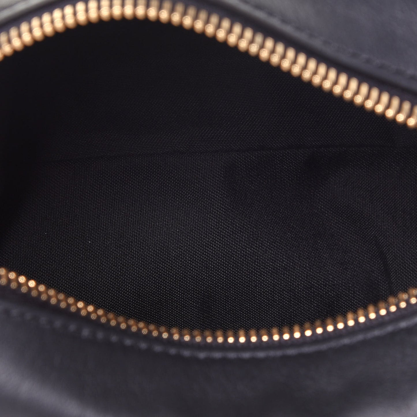 Vitello Century Bi-Color FF 1974 Embossed Mini Camera Case Maya Black
