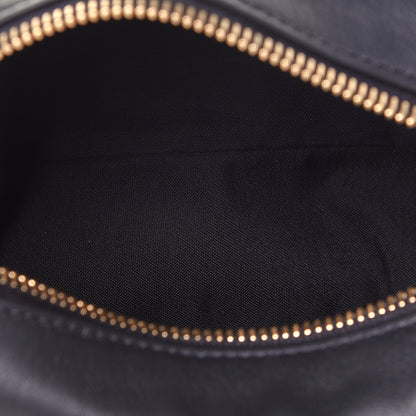 Fendi Vitello Century Bi-Color FF 1974 Embossed Mini Camera Case Maya Black 5 of 11