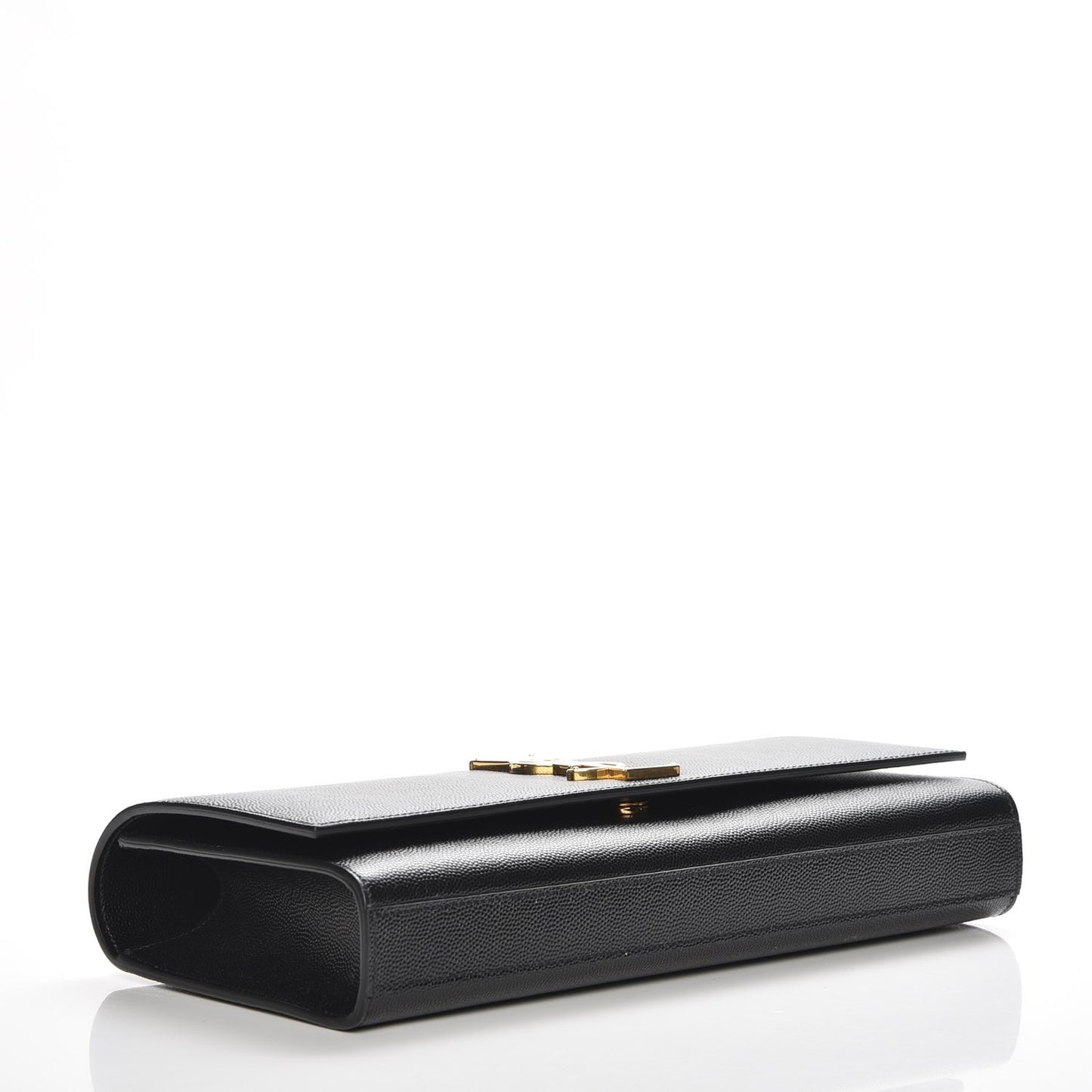 Grain De Poudre Monogram Cassandre Clutch Black