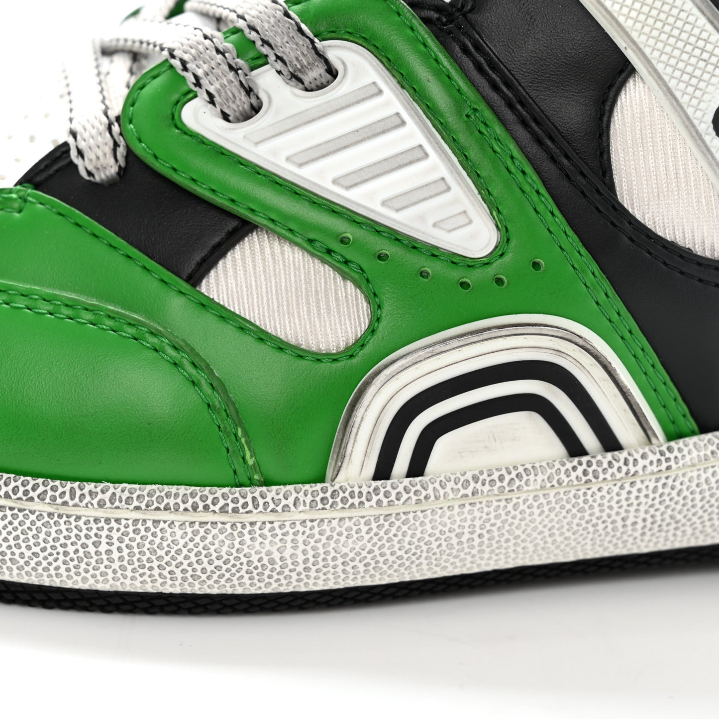 Demetra Mens Basket High Top Sneakers 8 Holly Green Great White Black