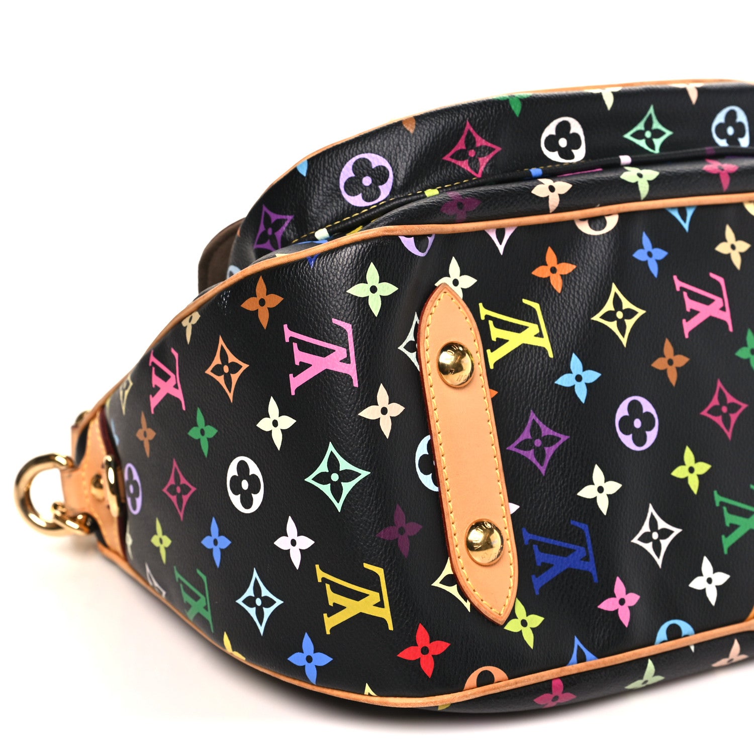 Louis Vuitton Monogram Multicolor Rita Black 8 of 10