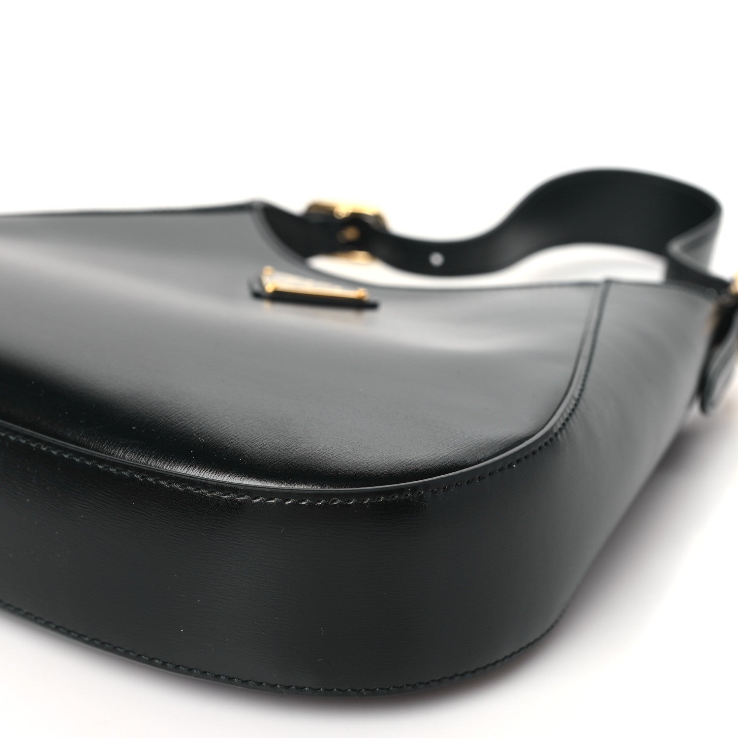 Prada Box Calfskin Shoulder Bag Black 10 of 10