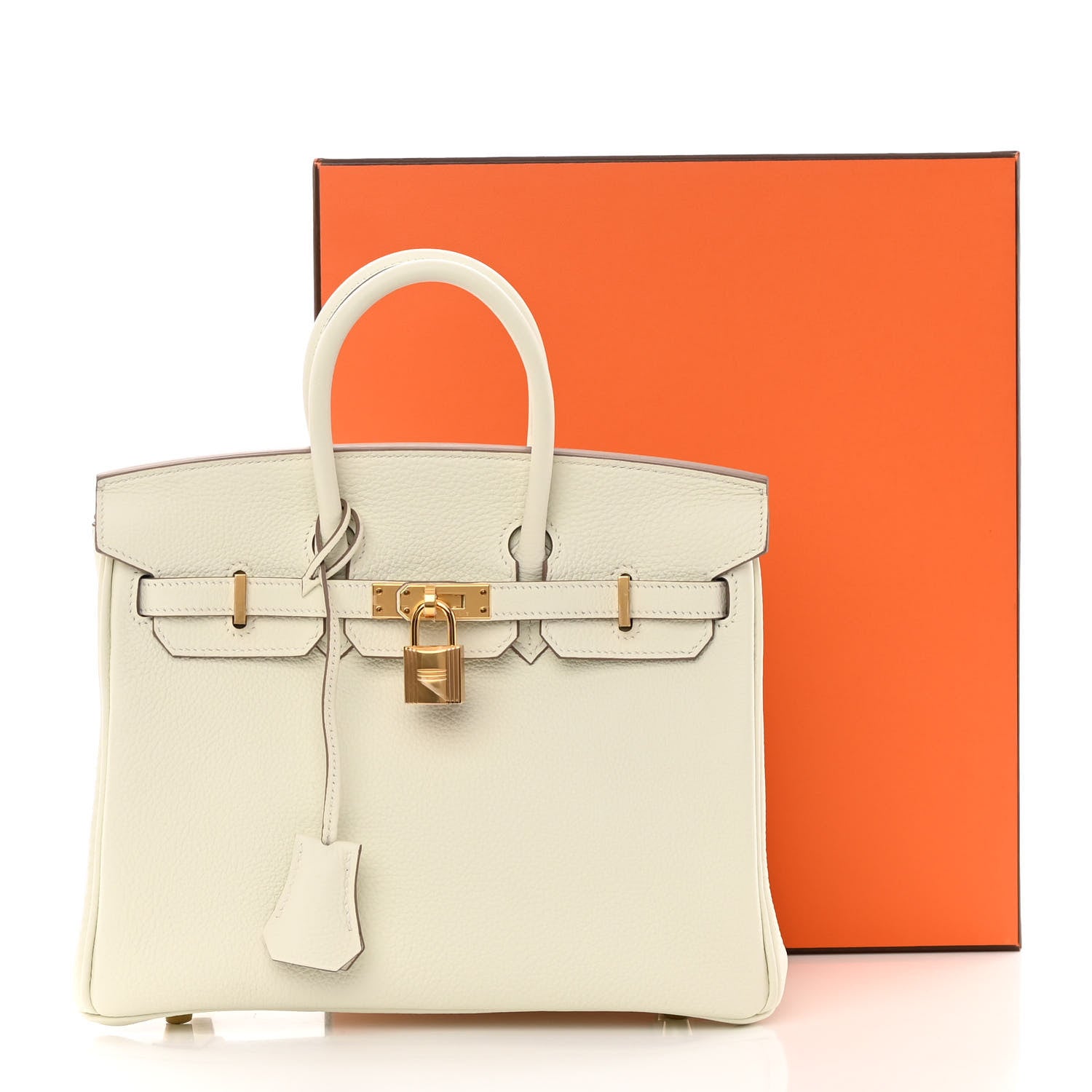 Hermes Togo Birkin 25 Mushroom 12 of 12