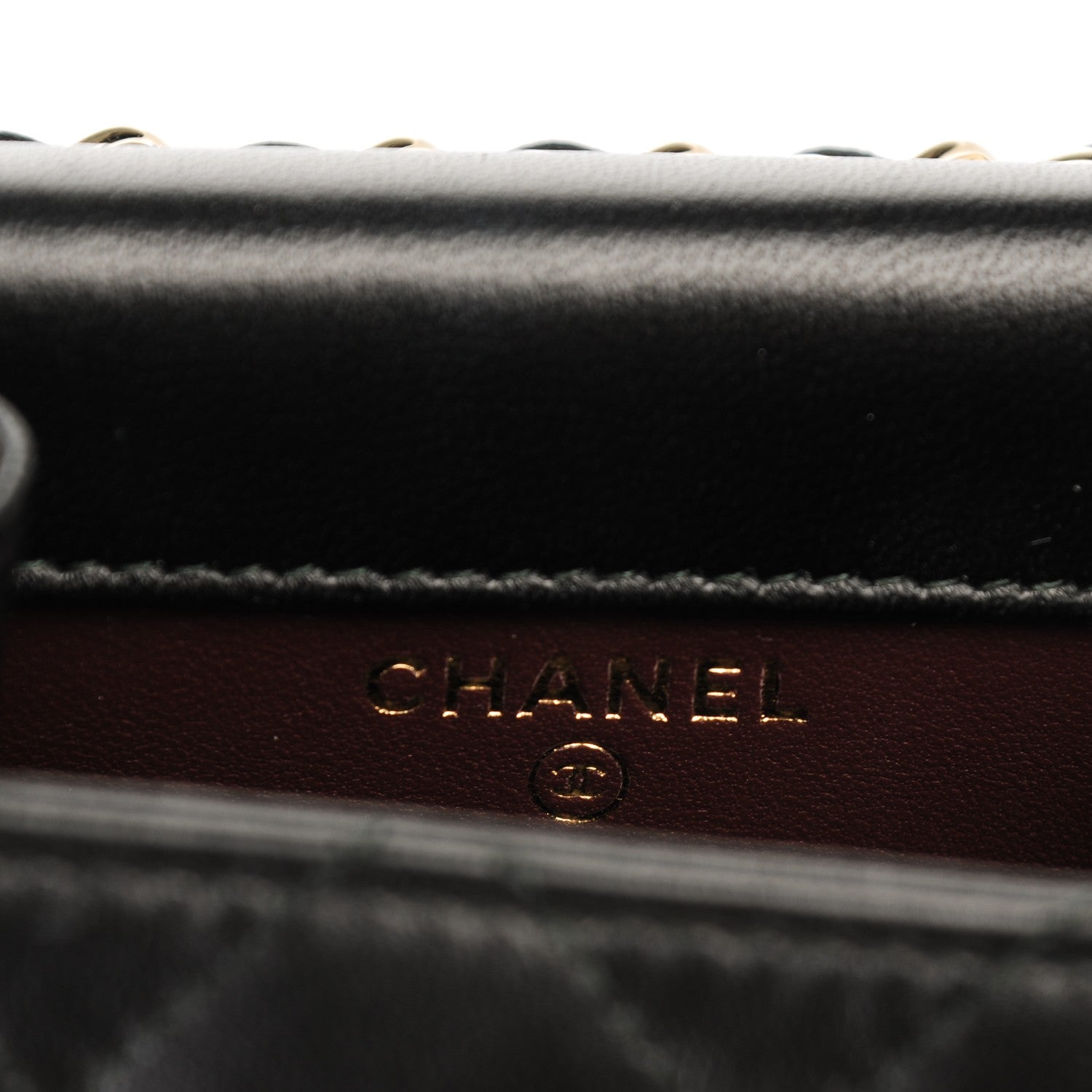 Chanel Lambskin Quilted Trendy CC Phone Holder Black 6 of 8