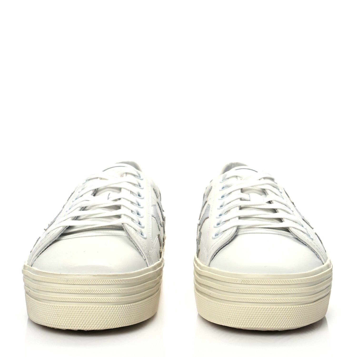 Saint Laurent Nappa Star Court Sneakers 41 Off White 2 of 10