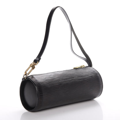 Louis Vuitton Epi Soufflot Pochette Black 3 of 10