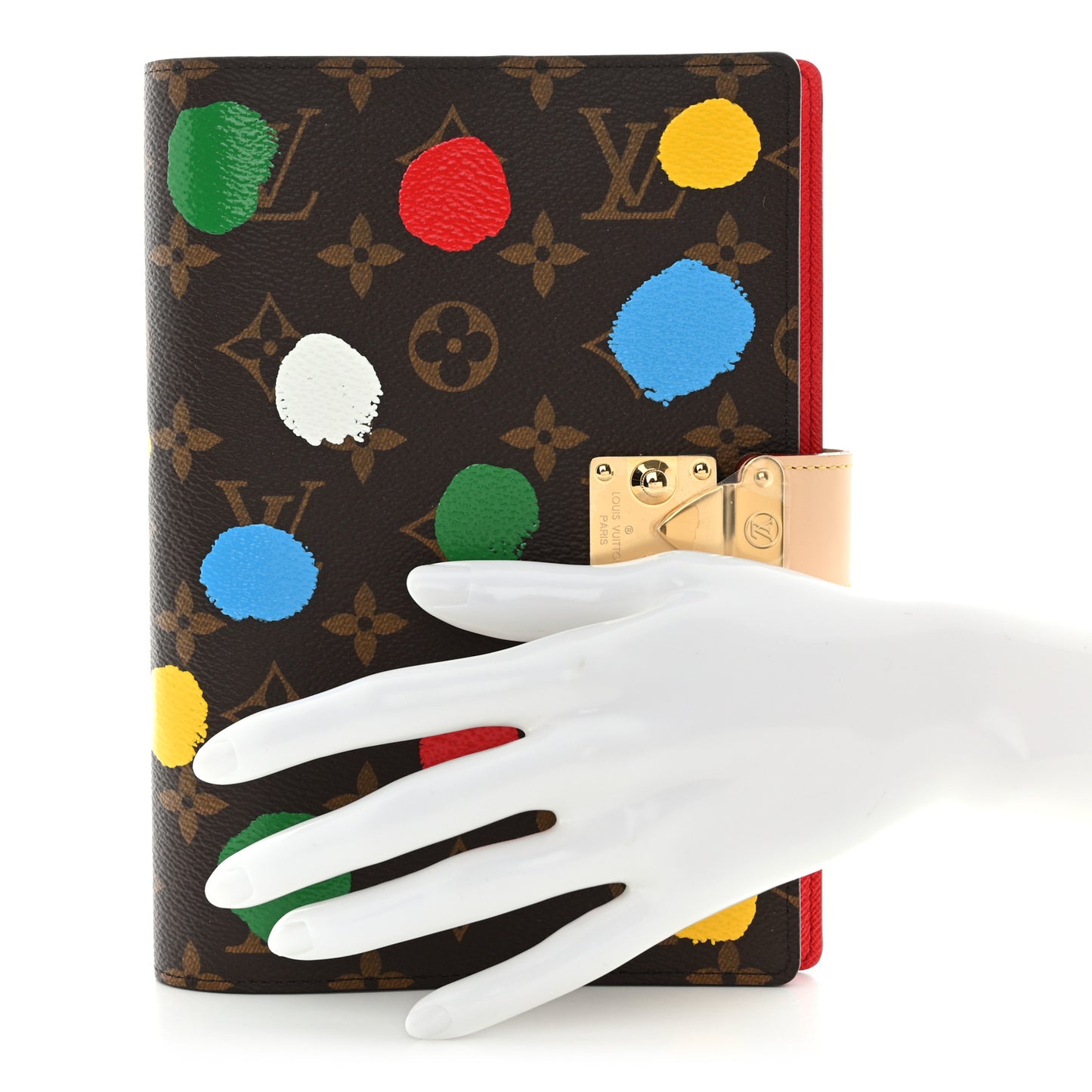 LV x YK Painted Dots Paul Notebook Cover