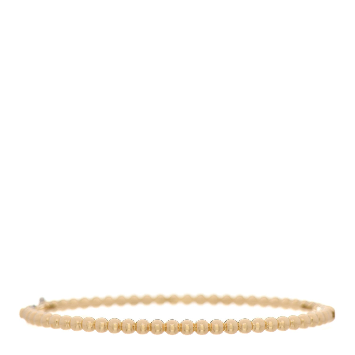 Van Cleef & Arpels 18K Yellow Gold Perlee Pearls of Gold Bracelet L 1 of 4