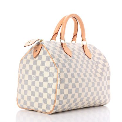 Louis Vuitton Damier Azur Speedy 30 3 of 8