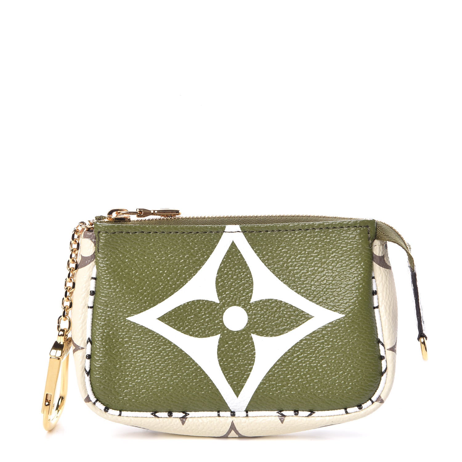 Louis Vuitton Monogram Giant Micro Pochette Accessories Kaki White 1 of 8