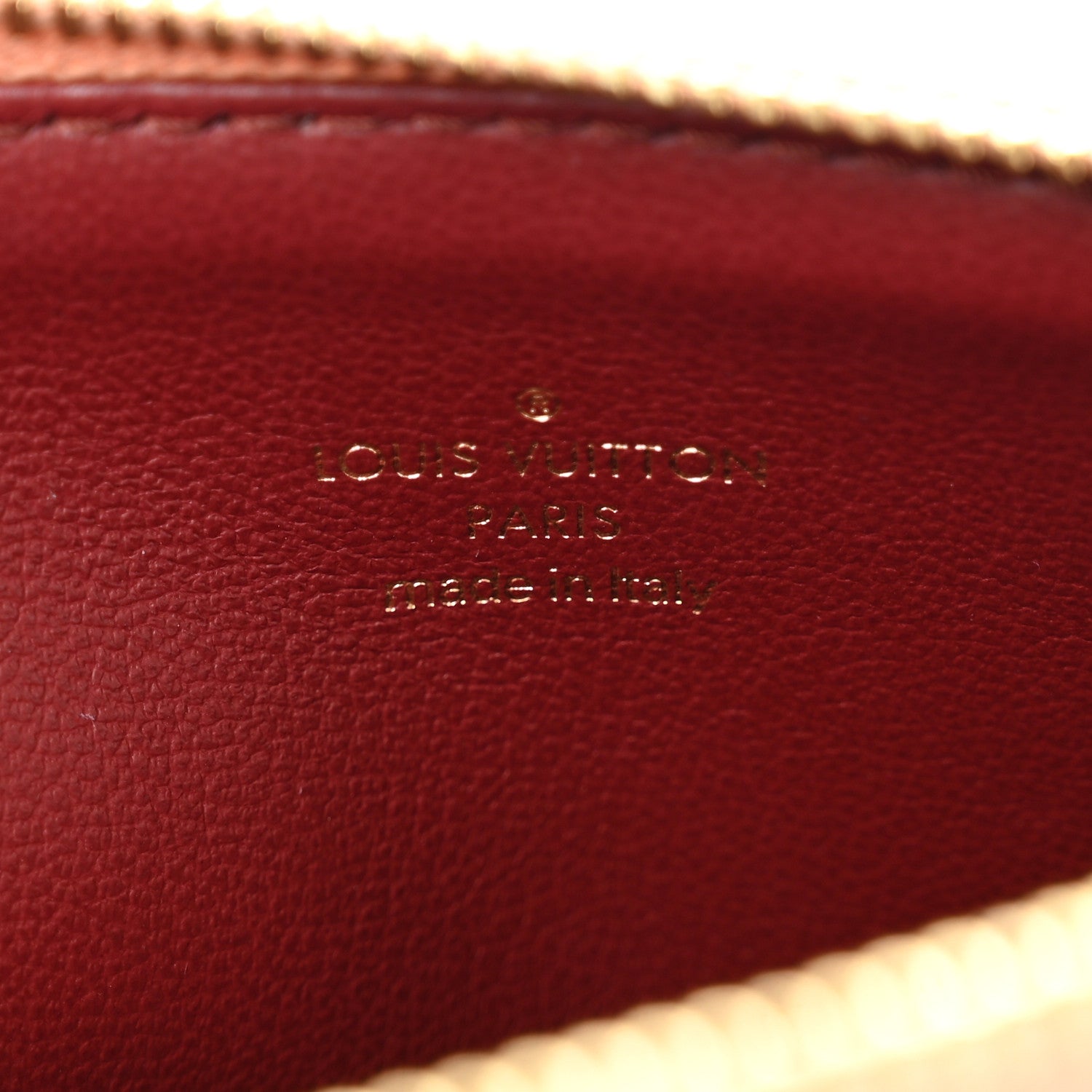 Louis Vuitton Metallic Lambskin Embossed Monogram Coussin BB Pink Gold 7 of 9