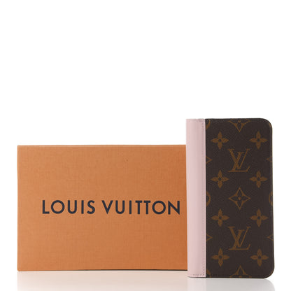 Louis Vuitton Monogram iPhone XS Max Folio Case Rose Ballerine 7 of 7