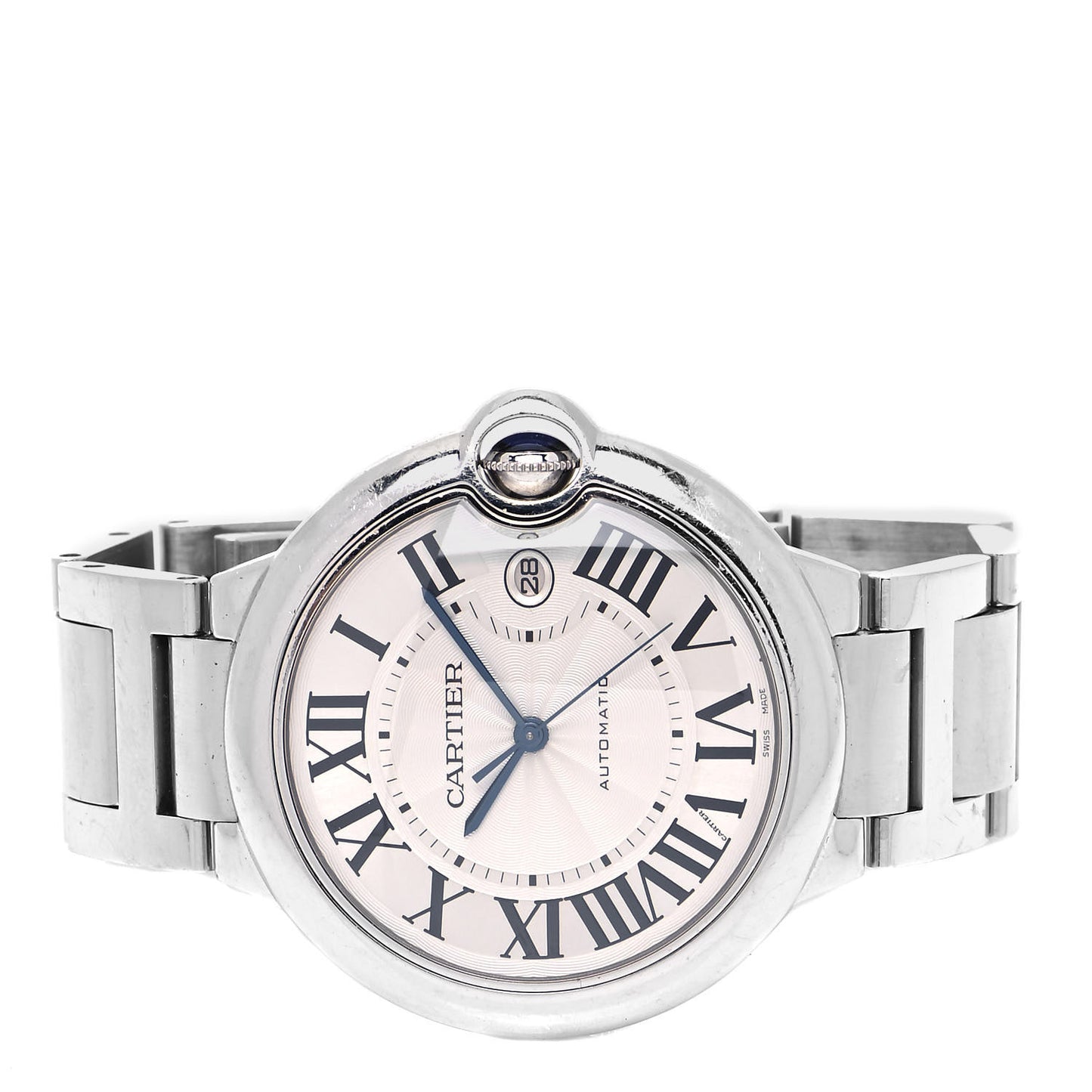 Stainless Steel 42mm Ballon Bleu De Cartier Automatic Watch
