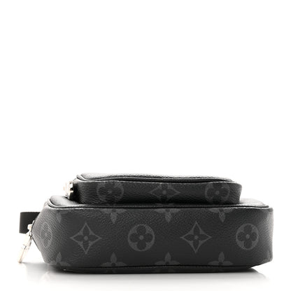 Louis Vuitton Monogram Eclipse Taigarama Outdoor Pouch Black 4 of 12