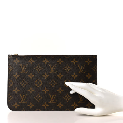 Louis Vuitton Monogram Neverfull MM GM Pochette 2 of 6
