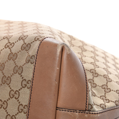 Gucci Monogram Large Craft Tote Light Brown 15 of 19
