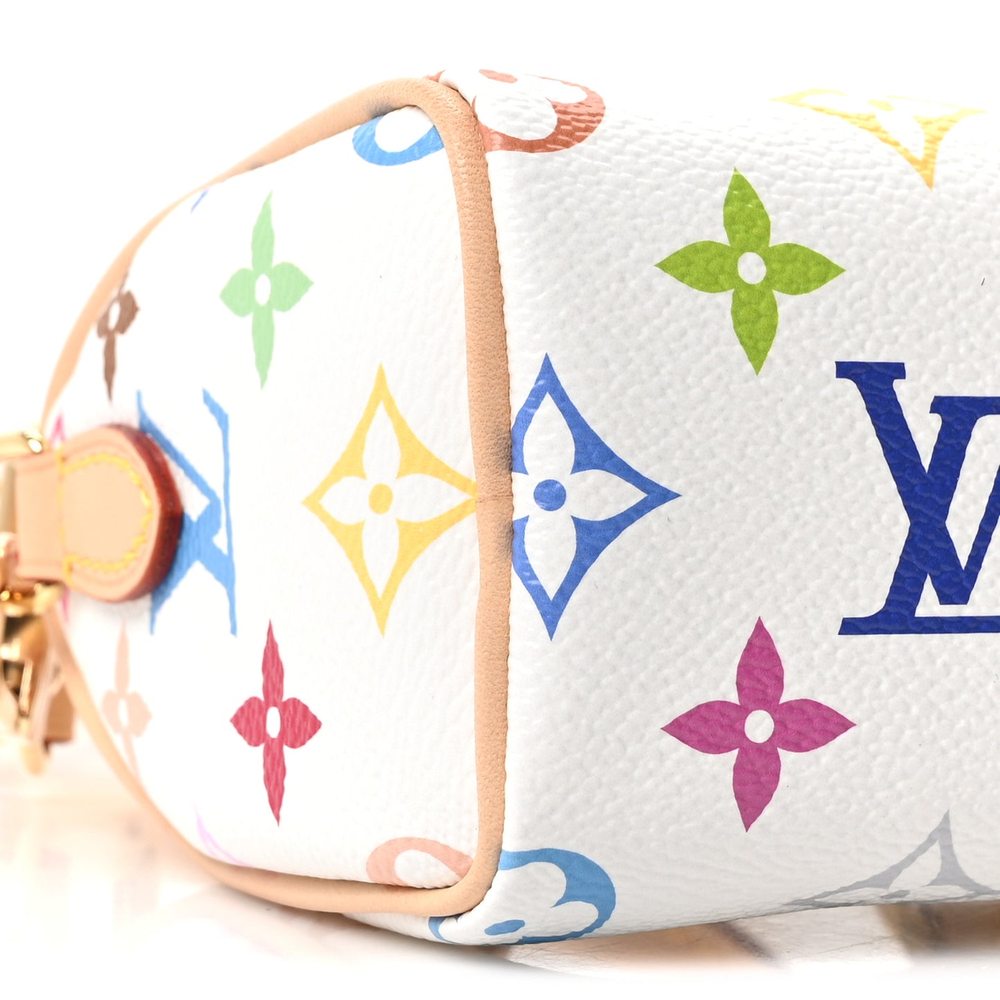 LV X TM Monogram Multicolor Nano Speedy White