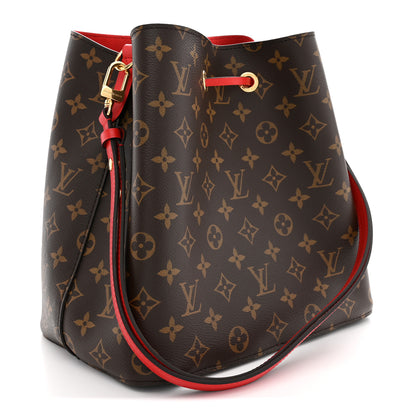 Louis Vuitton Monogram Neonoe MM Coquelicot 3 of 12