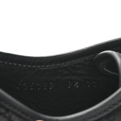 Gucci Monogram Mens Sneakers 9.5 Black Piombo 8 of 9