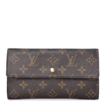 Louis Vuitton Monogram Porte Tresor International Wallet 1 of 8