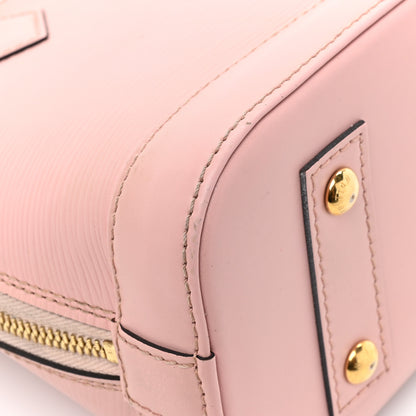 Louis Vuitton Epi Blooming Flowers Alma BB Rose Ballerine 16 of 19