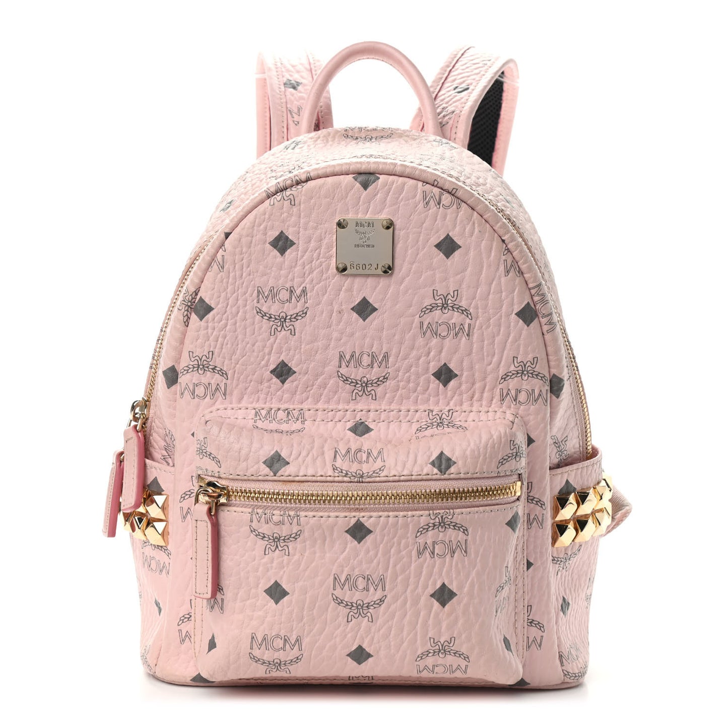 Visetos Side Stud Mini Stark Backpack Pink