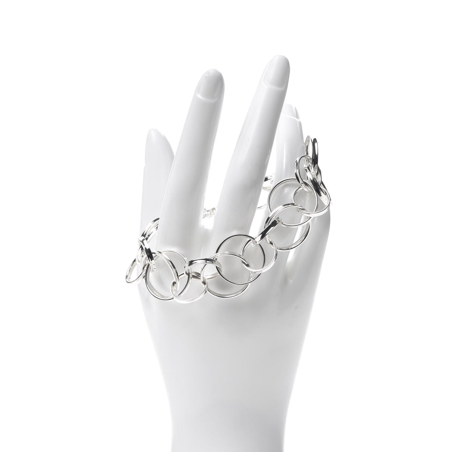Sterling Silver 1837 Interlocking Circles Bracelet