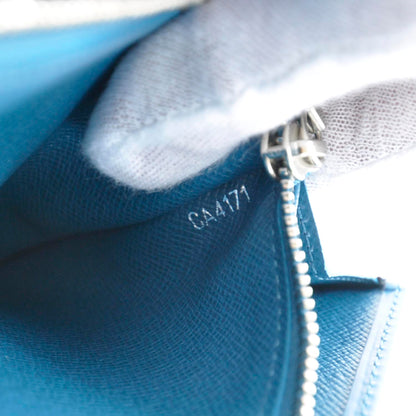 Louis Vuitton Epi Sarah Wallet Cyan 8 of 8
