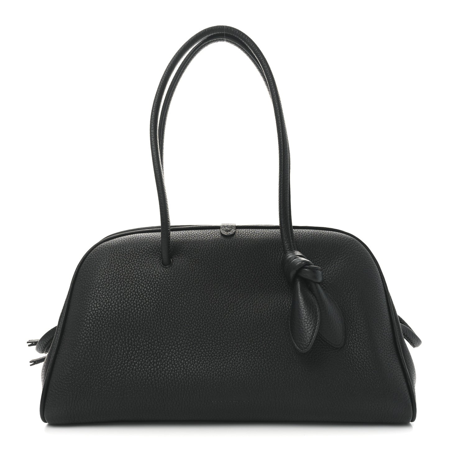 Grained Calfskin The Turismo Soft Bowling Black