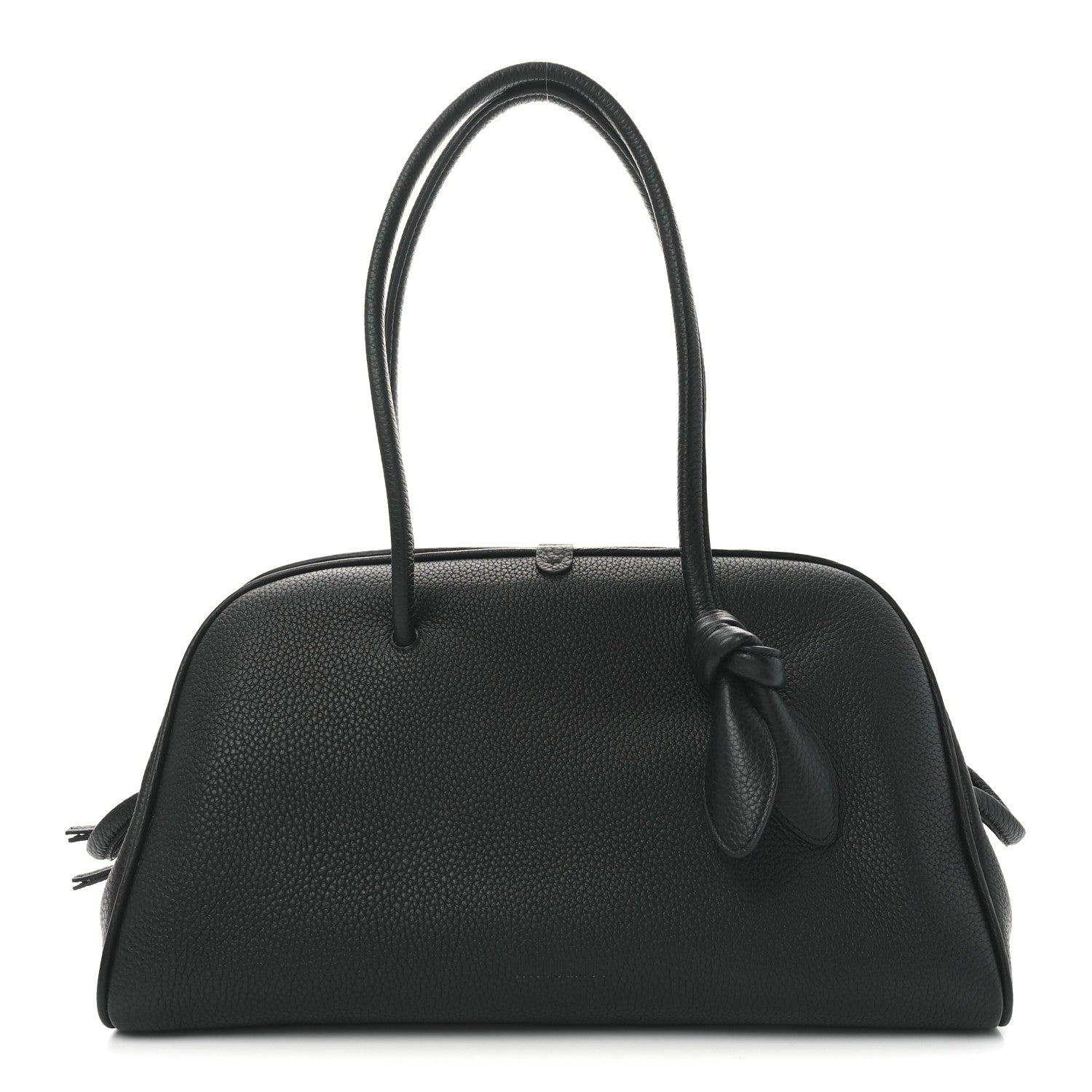 Jacquemus Grained Calfskin The Turismo Soft Bowling Black 1 of 9