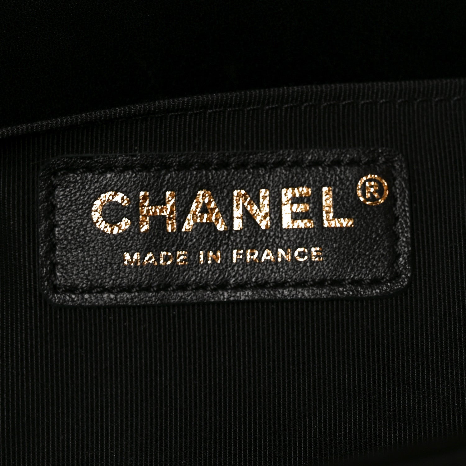 Chanel Lambskin Chevron Quilted Medium Boy Flap Black 6 of 10