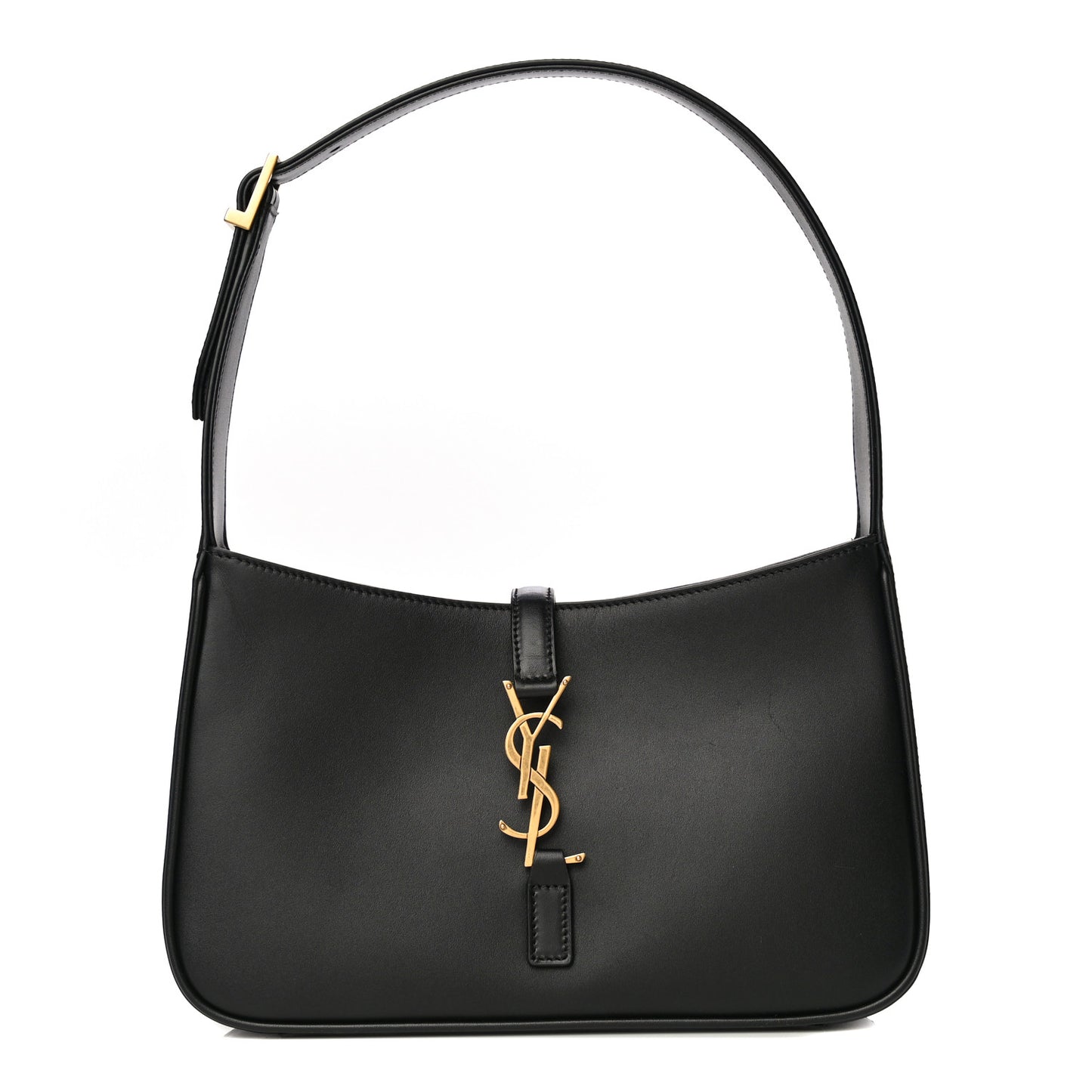 Smooth Calfskin Le 5 A 7 Hobo Black