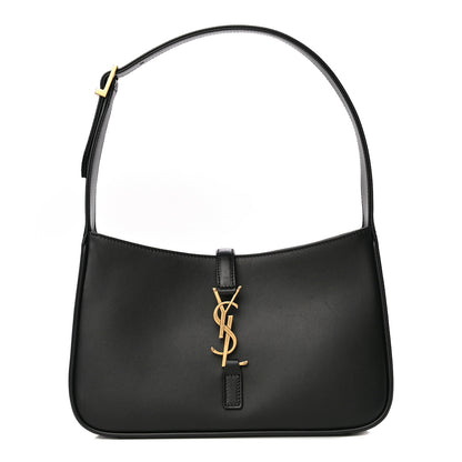 Saint Laurent Smooth Calfskin Le 5 A 7 Hobo Black 1 of 10