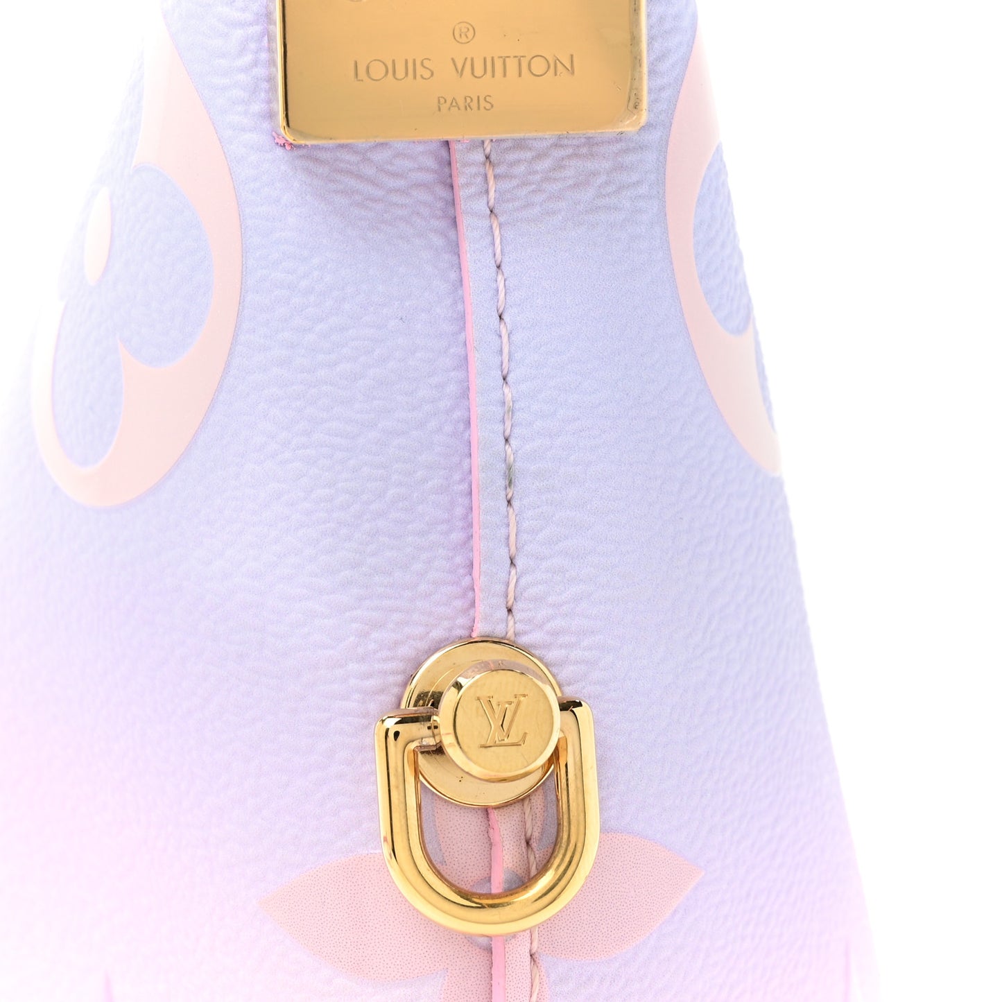 Monogram Giant Spring In The City Marshmallow Hobo PM Sunrise Pastel