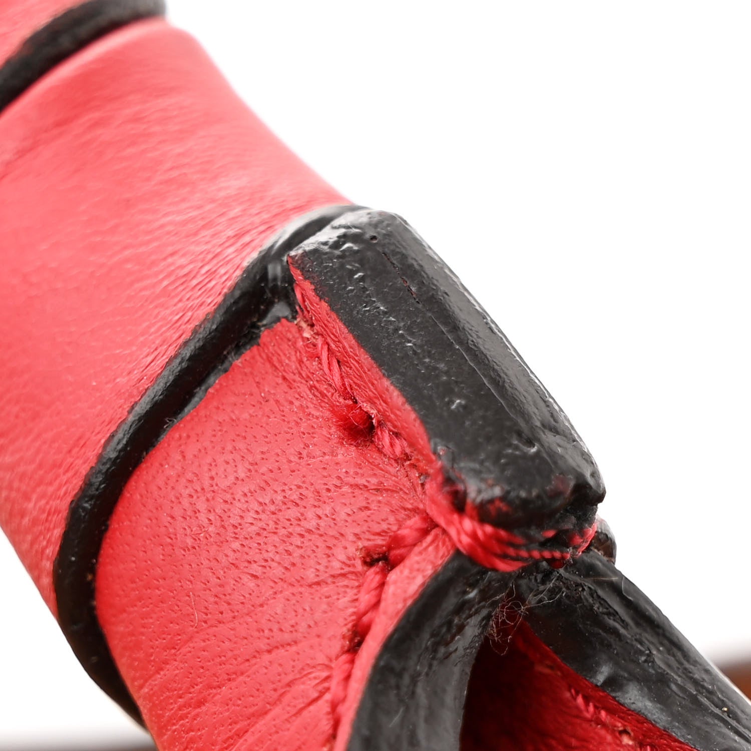 Chloe Calfskin Medium Marcie Satchel Tan Plaid Red 18 of 21