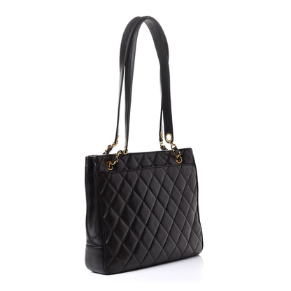 Chanel Lambskin Quilted Shoulder Bag Black 2 of 5