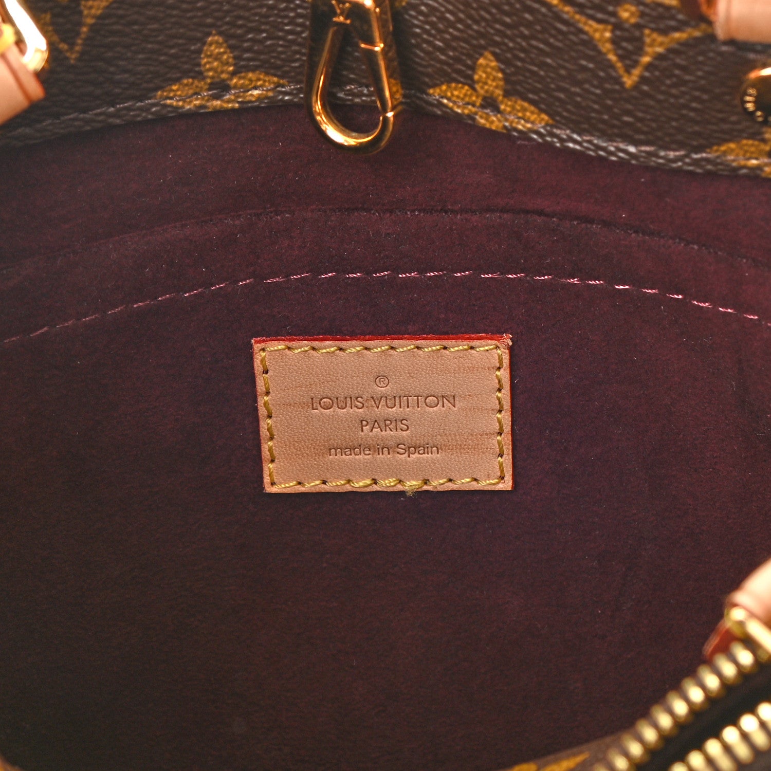 Louis Vuitton Monogram Montaigne BB 6 of 8