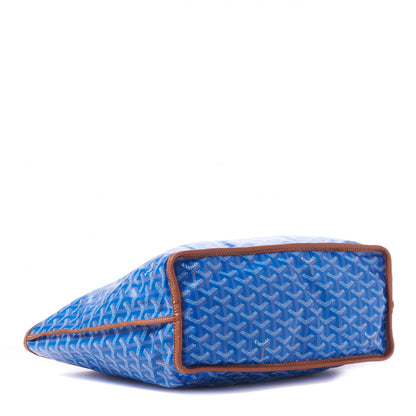Goyard Goyardine Reversible Pertuis PM Sky Blue 4 of 10
