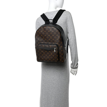 Louis Vuitton Monogram Macassar Josh Backpack 3 of 19