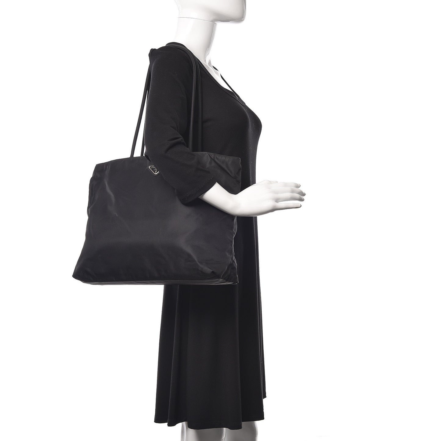 Tessuto Nylon Tote Black