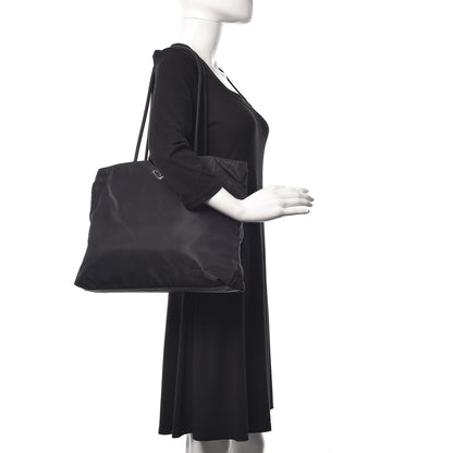 Prada Tessuto Nylon Tote Black 2 of 13