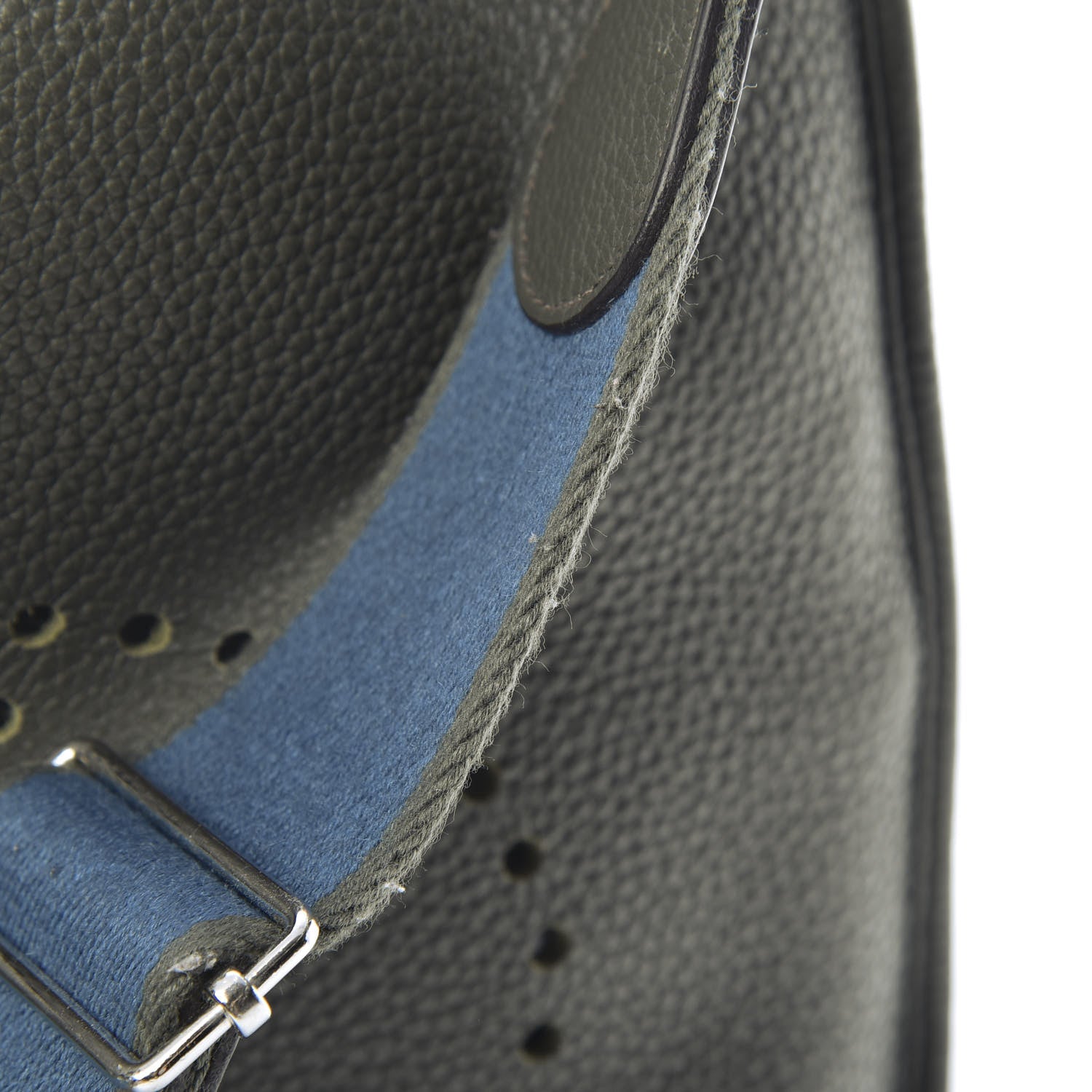 Hermes Taurillon Clemence Amazone Evelyne III GM Vert De Gris 15 of 18
