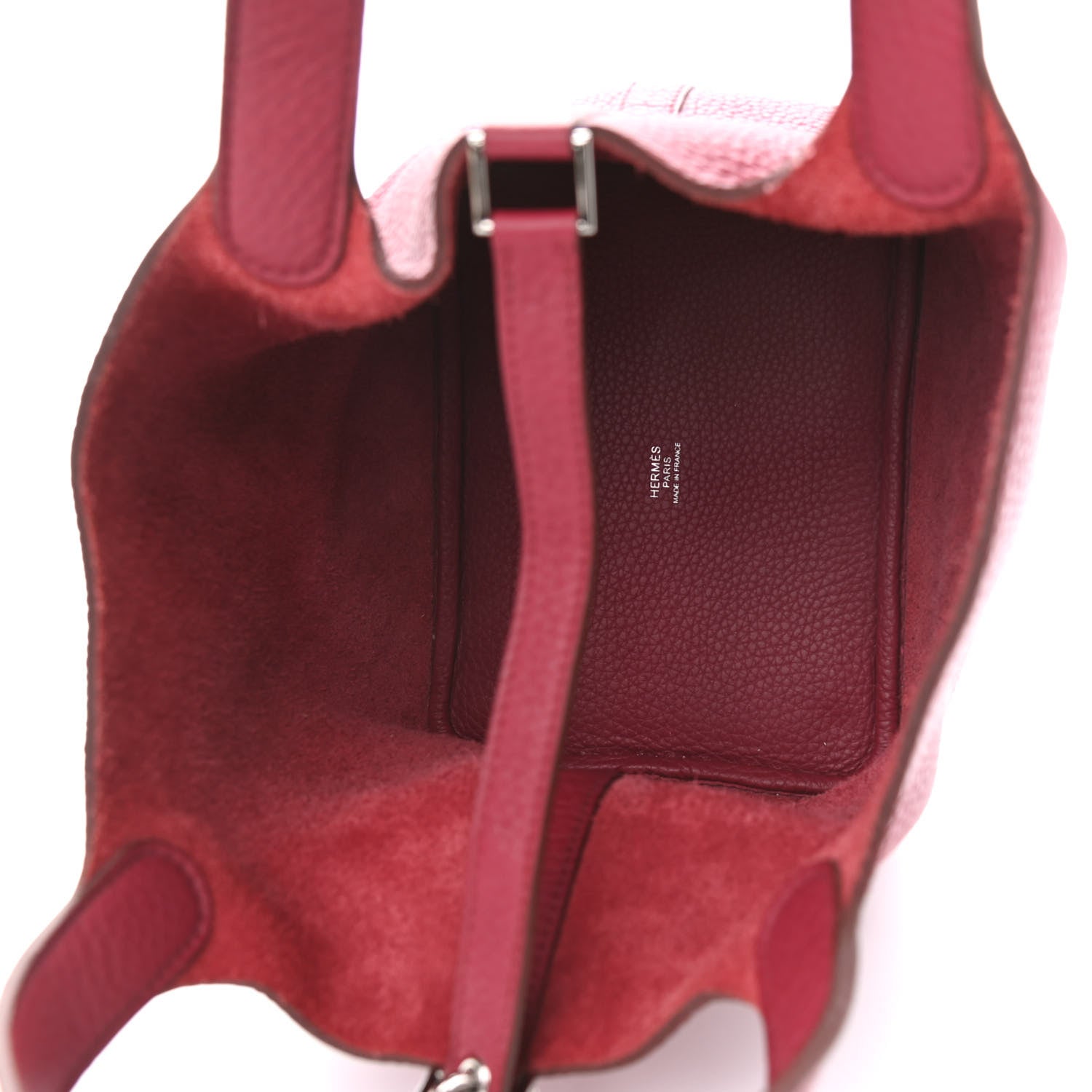 Hermes Taurillon Clemence Picotin Lock 18 PM Rubis 5 of 10