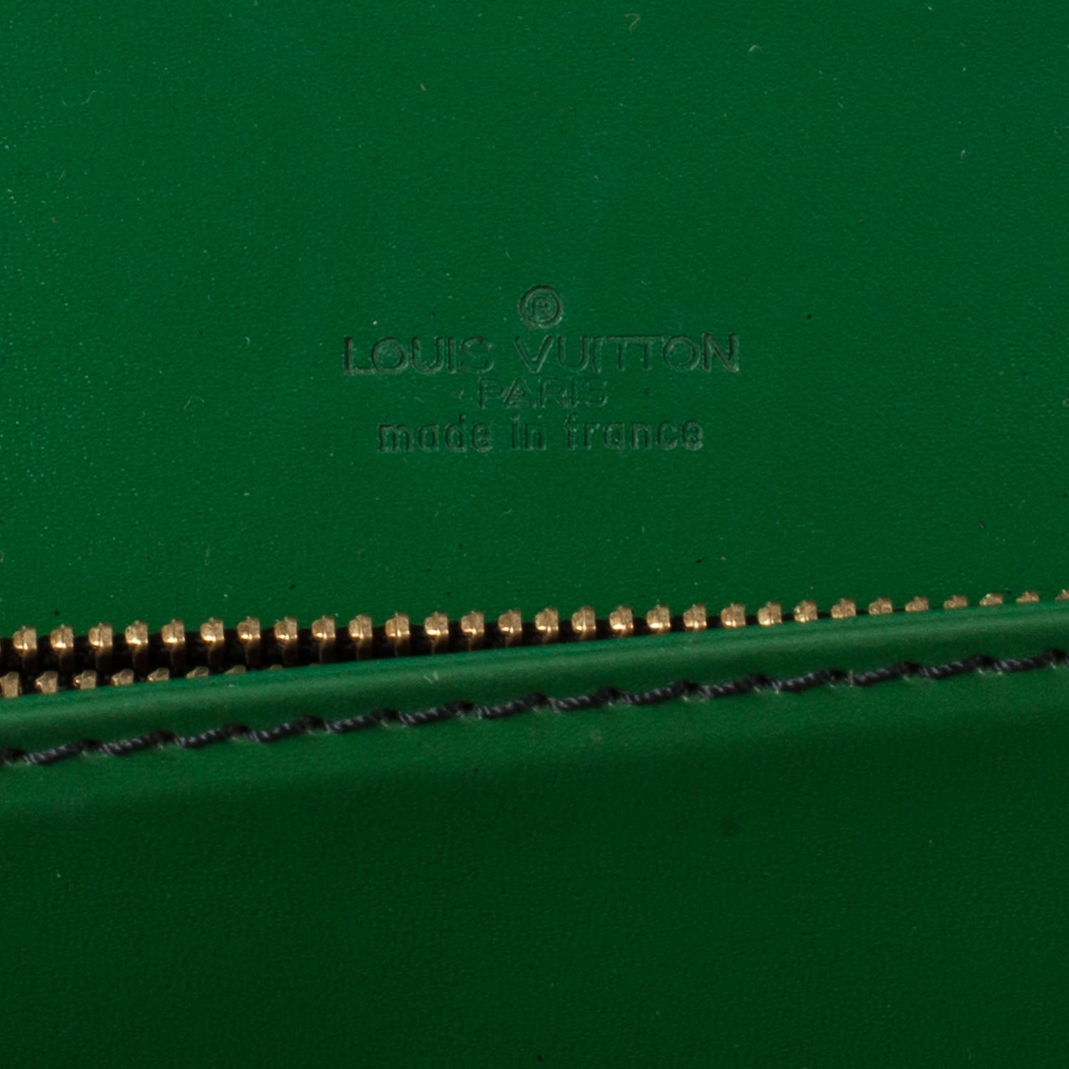 Louis Vuitton Epi Sac Friedland Black Green 7 of 9