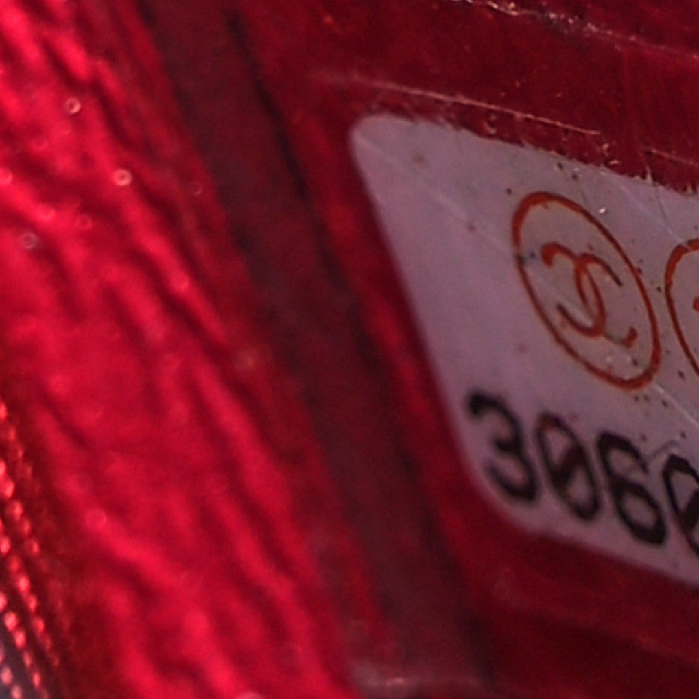 Lambskin Quilted Mini Romance Square Flap Black