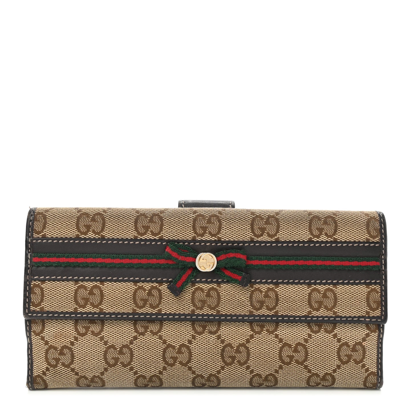 Monogram Princy Continental Wallet Brown
