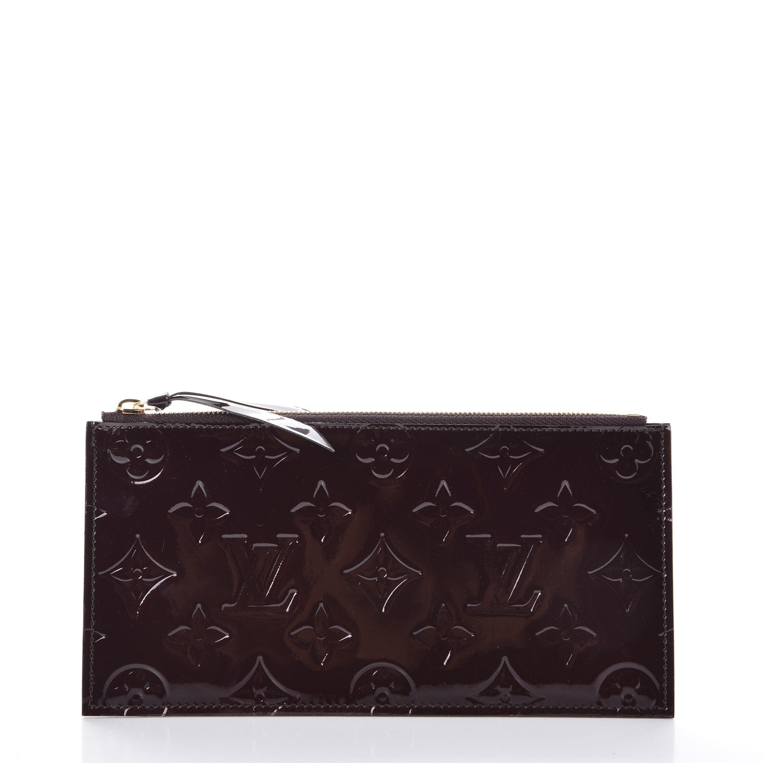 Louis Vuitton Vernis Pochette Felicie Chain Wallet Amarante 8 of 16