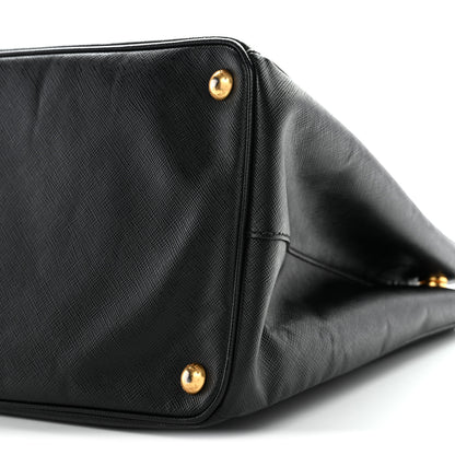 Prada Saffiano Lux Large Tote Black 10 of 10