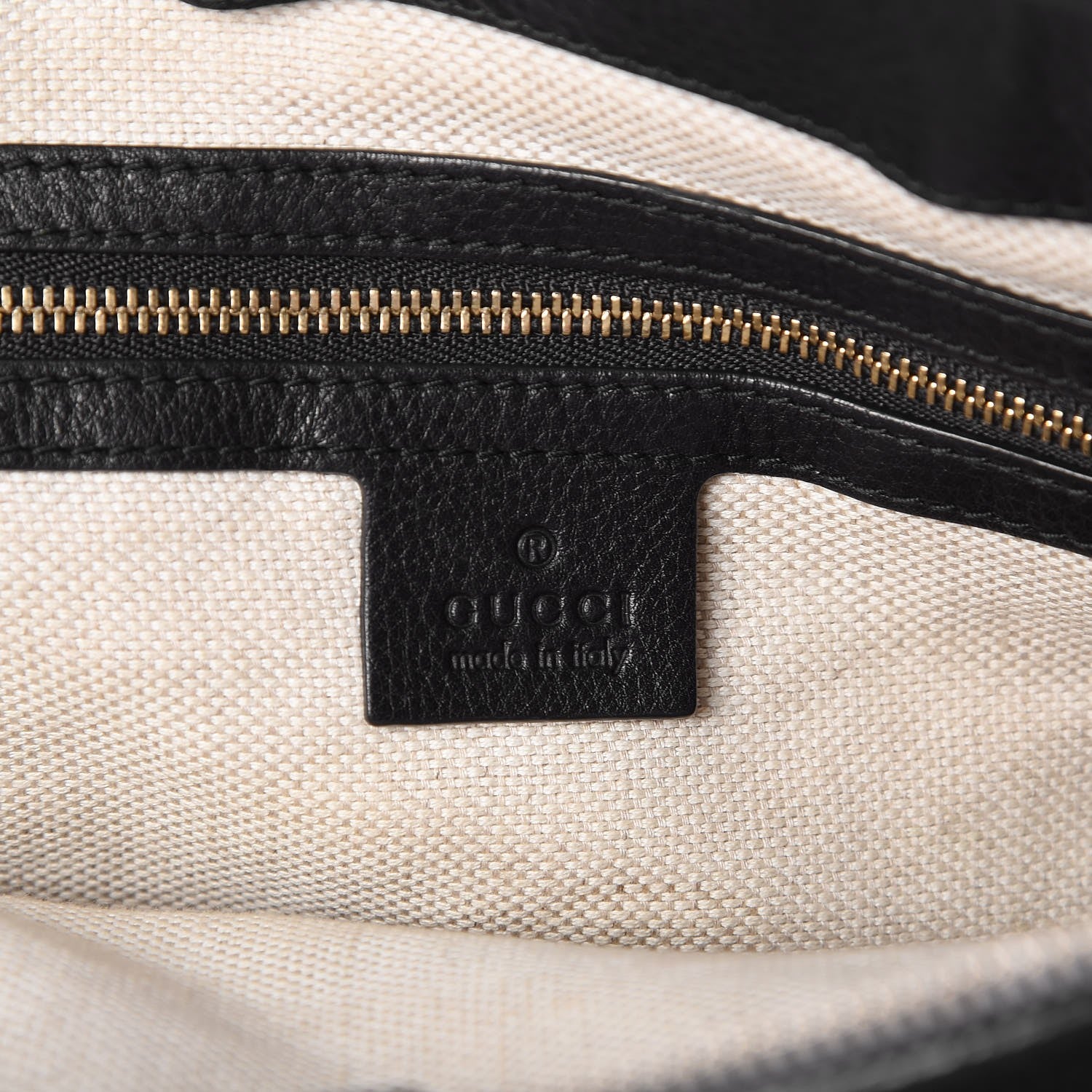 Gucci Cellarius Calfskin Small Soho Top Handle Satchel Black 7 of 8