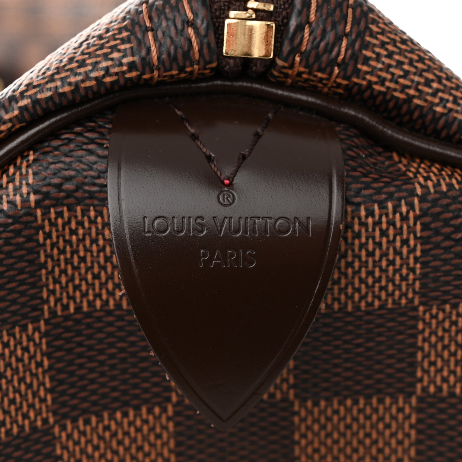 Louis Vuitton Damier Ebene Speedy 35 6 of 10